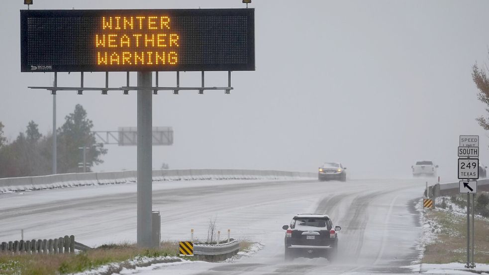 Für Millionen Menschen in den USA gelten Wetterwarnungen. Foto: David J. Phillip/AP/dpa