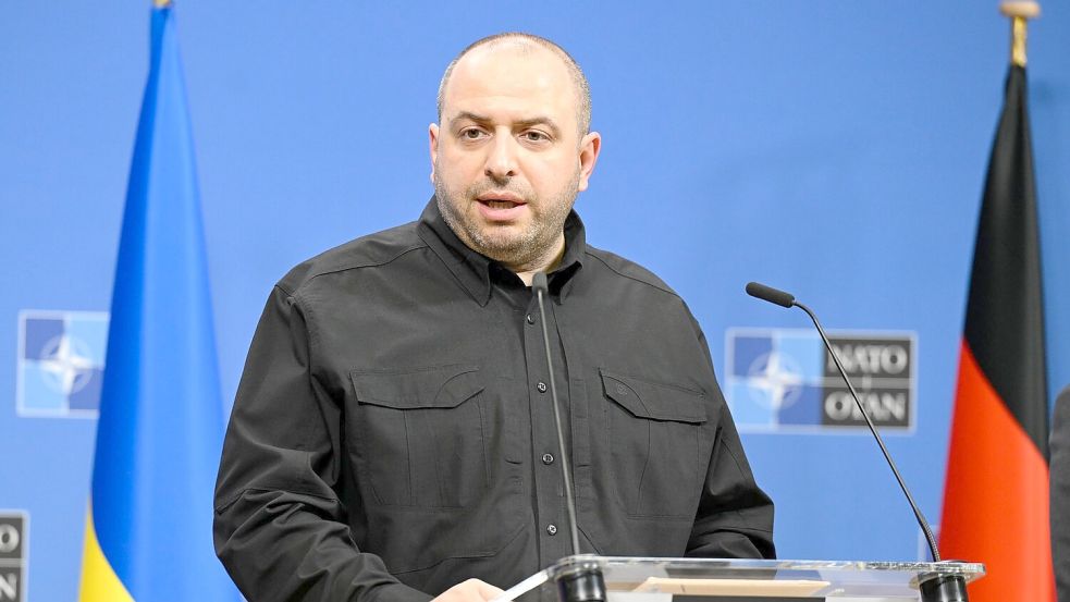 Der ukrainische Verhandlungsführer Rustem Umjerow kündigt weitere direkte Verhandlungen mit russischen Vertretern über ein Kriegsende für diesen Samstag an. (Archivbild) Foto: Wiktor Dabkowski