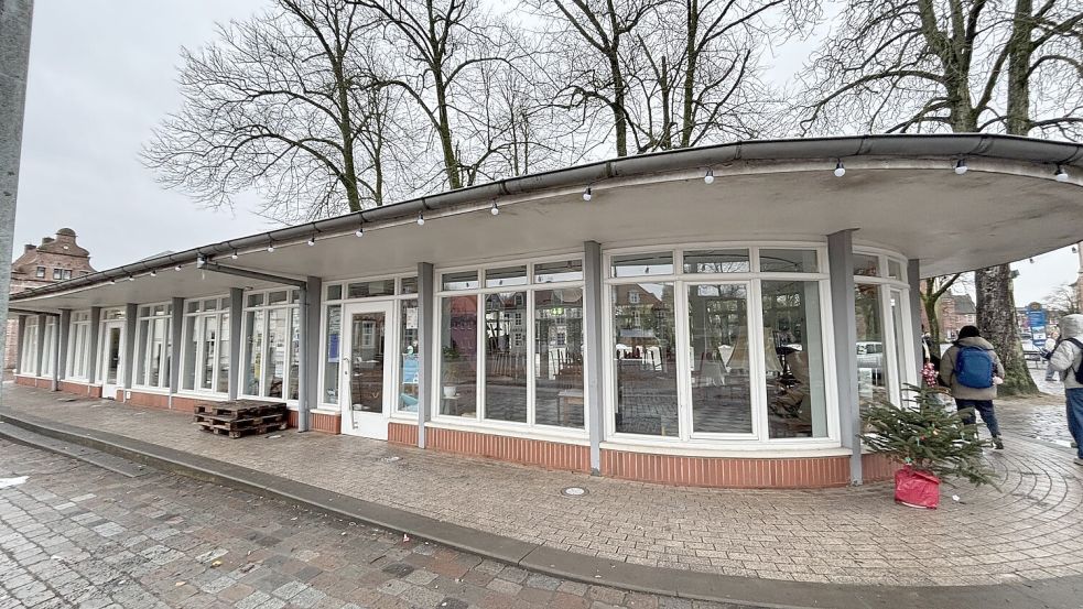 Im Marktpavillon in Norden ist mittlerweile eine Begegnungsstätte entstanden. Foto: Rebecca Kresse