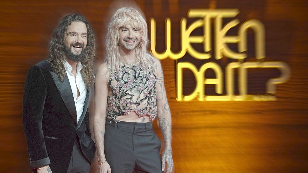 Bill und Tom Kaulitz moderieren die nächste Ausgabe von "Wetten, dass..?" Ob es ein dauerhaftes Engagement wird, ist bisher unklar. Doch freuen kann man sich auf alle Fälle! Foto: IMAGO/Sven Simon