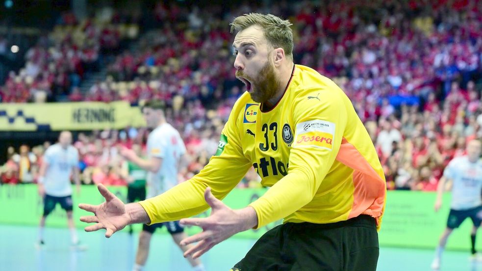 Gegen Dänemark braucht Deutschland erneut Andreas Wolff in Bestform. Foto: Sina Schuldt