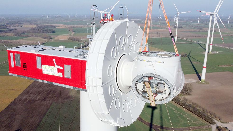 Das Topmodell E-175 trägt entscheidend zum guten Auftragseingang bei. Foto: Enercon