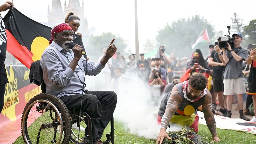 Die indigenen Australier werden bis heute benachteiligt. Foto: Dean Lewins/AAP/dpa