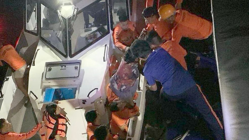 Warum die Fähre sank, wird noch untersucht. Foto: Uncredited/Philippine Coast Guar