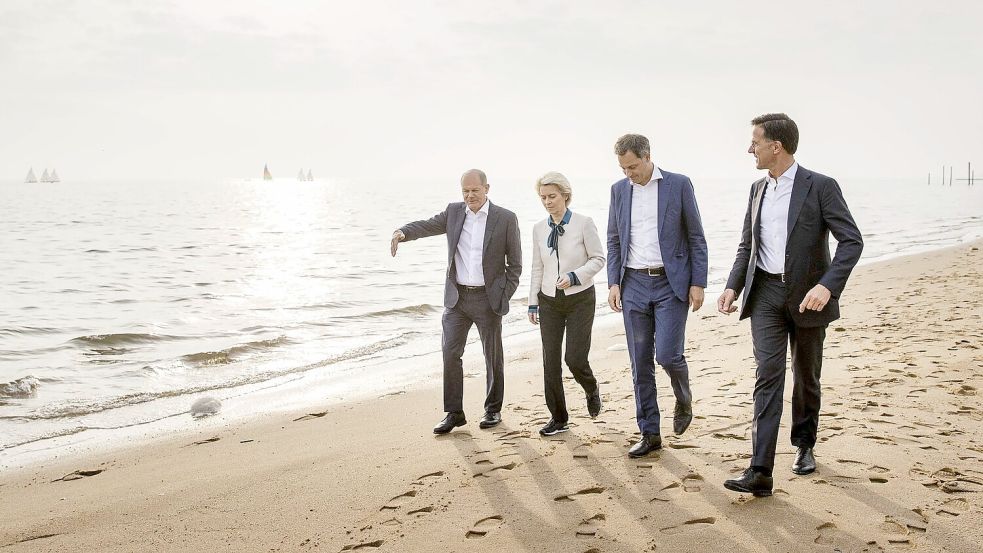 So fing alles an: In Esbjerg, Dänemark, fand der erste Nordsee-Gipfel statt. Foto: Sem Van Der Wal/ANP/dpa