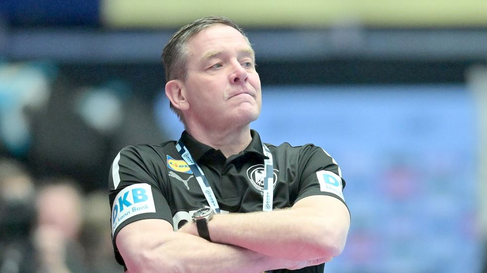 Spielt bei dieser EM auch um seinen Job: Bundestrainer Alfred Gislason. Foto: Sina Schuldt