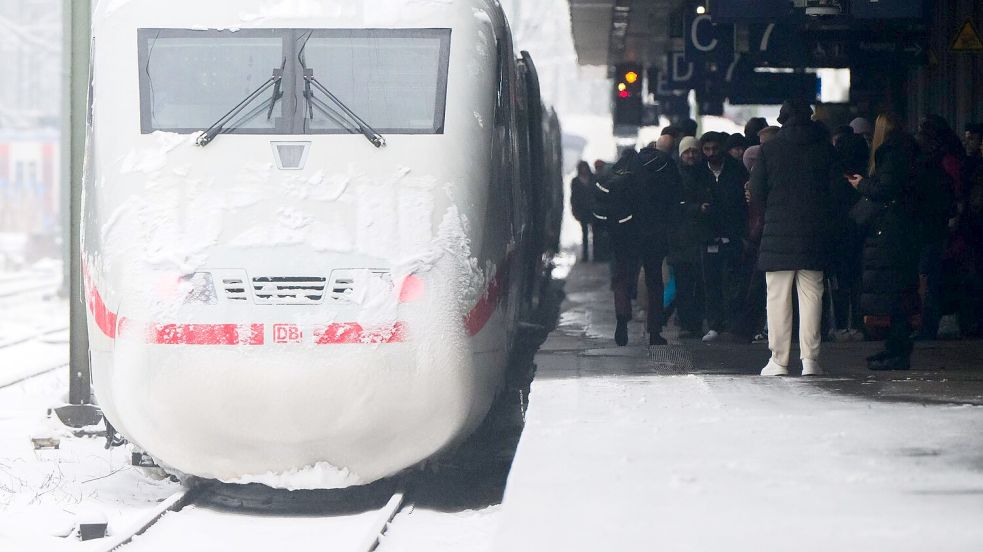 Im Nordosten gab es noch Probleme. Foto: Julian Stratenschulte