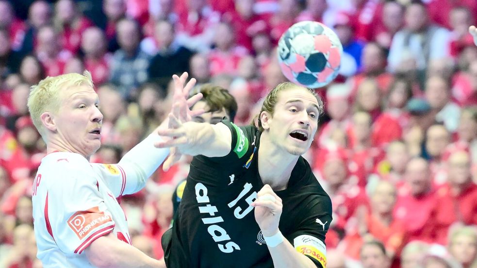 Freut sich auf die Herausforderung gegen Frankreich: Spielmacher Juri Knorr. Foto: Sina Schuldt