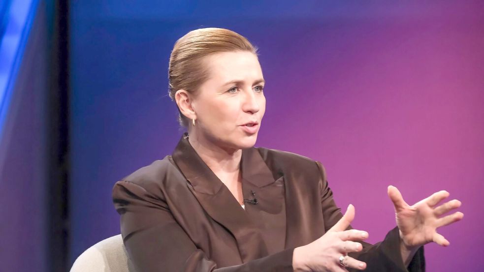 Die dänische Regierungschefin Mette Frederiksen zieht eine klare rote Linie: Wir geben kein grönländisches Territorium ab. Foto: Oliver Ziebe