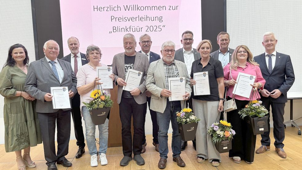 Im vergangenen Jahr wurden zahlreiche „Blinkfüür“ vergeben. Foto: Archiv