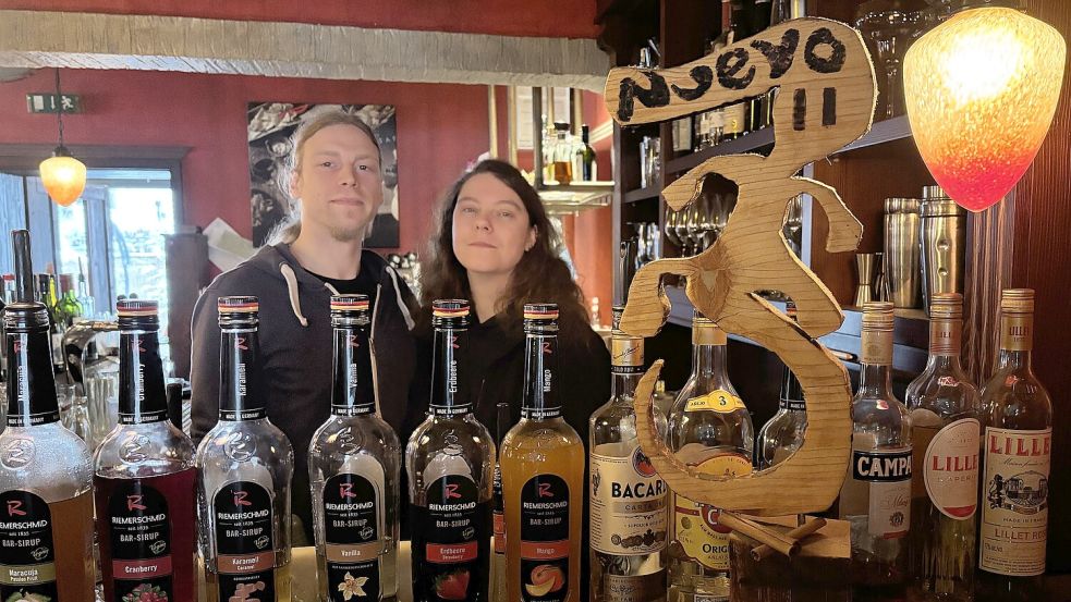 Sören Gudegast und Sandra Noack haben das „Nuevo“ im Jahr 2023 übernommen. Foto: Deike Terhorst