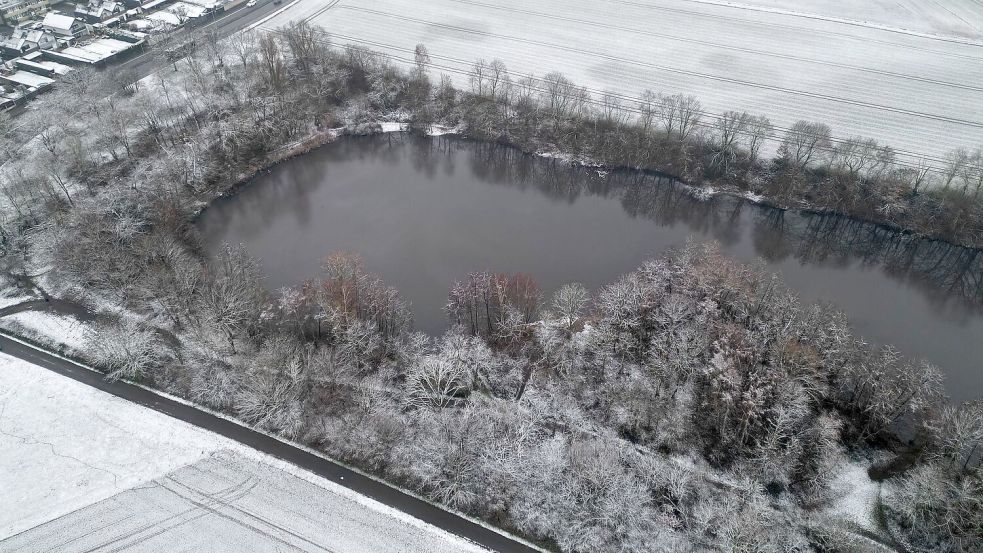 Die Leiche wurde in der Nähe eines Sees gefunden. Foto: -