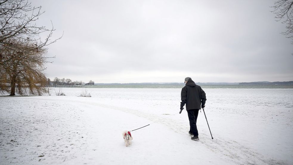 Im Norden bleibt es frostig. Foto: Philip Dulian
