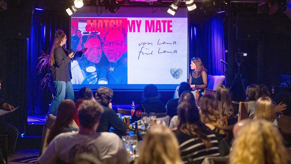Bei „Match my Mate“ werden Singles von ihren Freunden mit einer PowerPoint vorgestellt. Foto: Detlef Heese