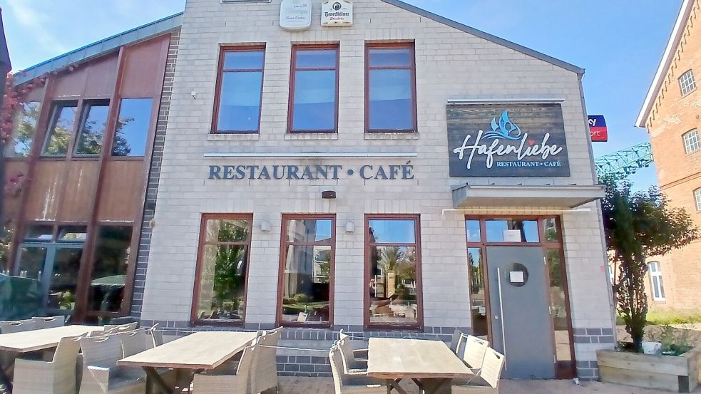 Kehrt bald wieder Leben in das Restaurant „Hafenliebe“ ein? Foto: Christian Belling