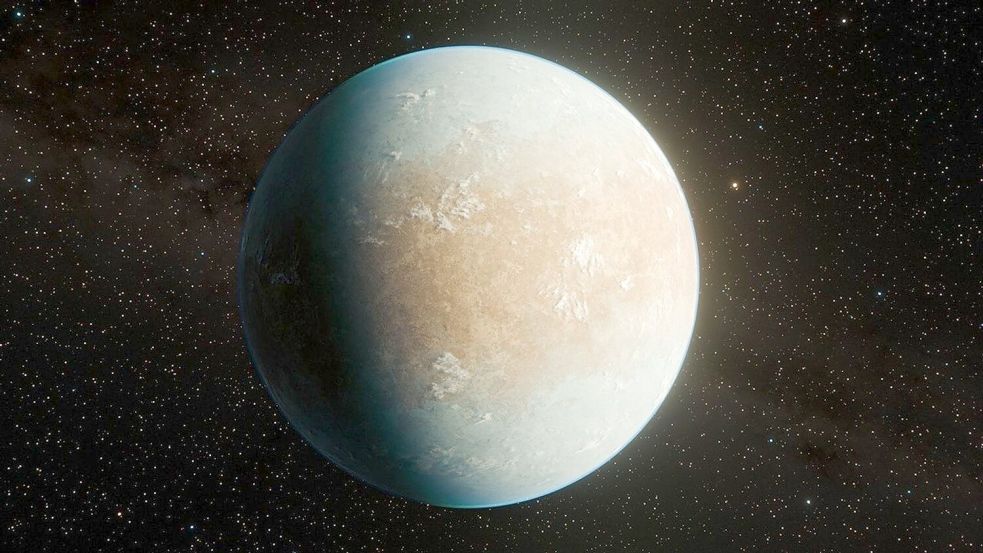 Künstlerische Darstellung des Exoplaneten HD 137010 b. Foto: -/NASA/JPL-Caltech/Keith Miller