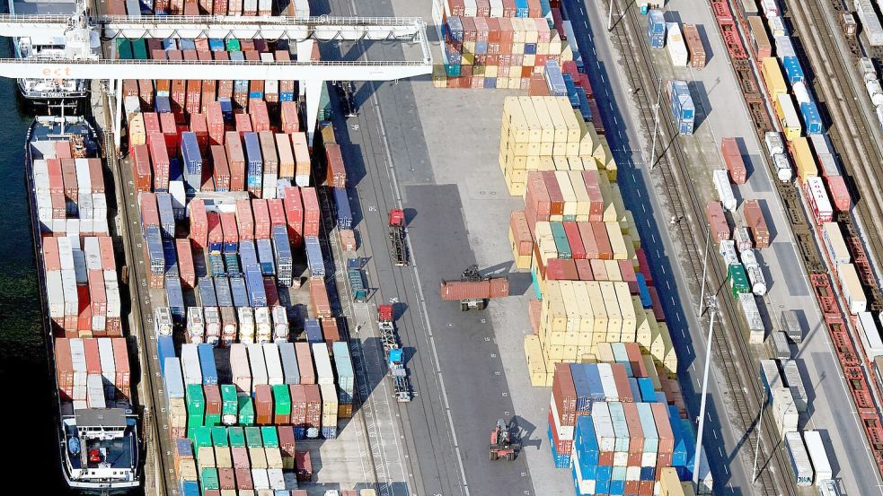 Das Wirtschaftswachstum der Eurozone übertrifft die Prognosen leicht. Foto: Bernd Thissen