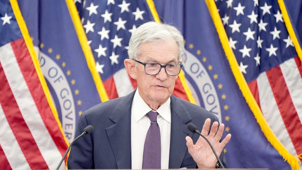 Hört im Mai als Fed-Chef auf: Jerome Powell. Foto: Jacquelyn Martin/AP/dpa