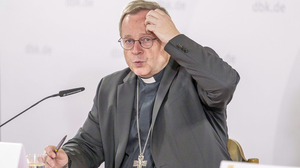 Will die Bischofskonferenz nicht weiter führen: Georg Bätzing, Bischof von Limburg. Foto: dpa/Andreas Arnold