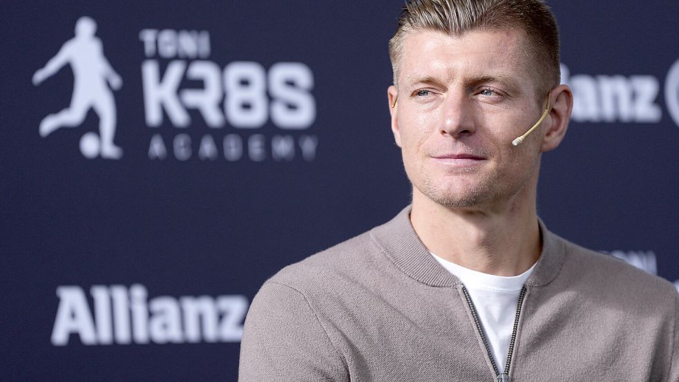 Toni Kroos betreibt nach dem Ende seiner aktiven Karriere unter anderem eine Fußballakademie in Spanien. Foto: IMAGO/ZUMA Press Wire/Oscar J. Barroso