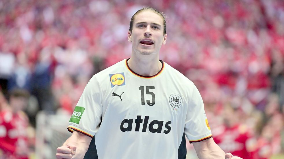 Sieht die DHB-Auswahl besser gewappnet als im Olympia-Finale: Spielmacher Juri Knorr. Foto: Sina Schuldt