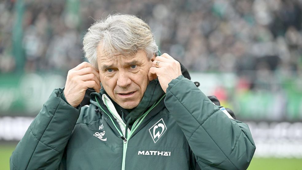 Werder-Trainer Horst Steffen Foto: Carmen Jaspersen