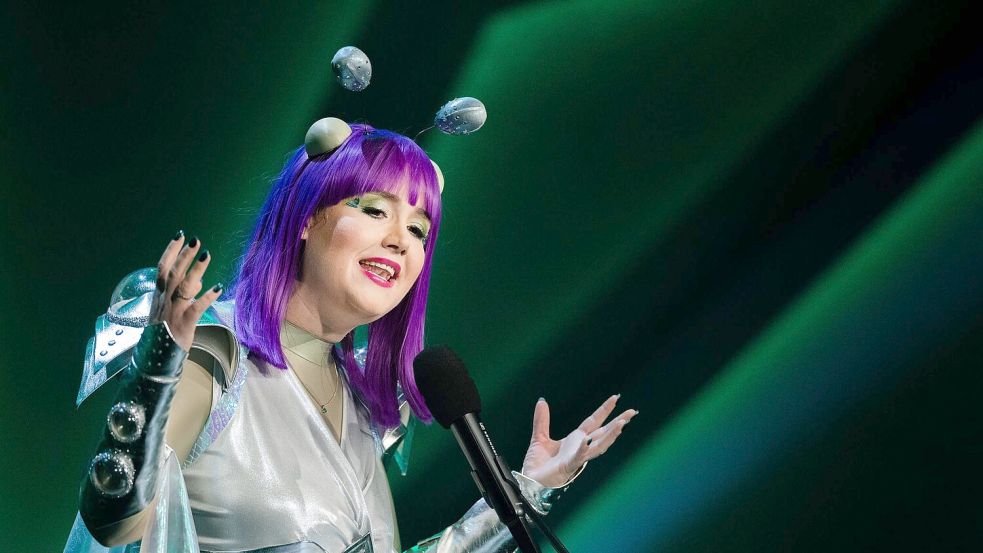 Ricarda Lang nahm sich in ihrer Rede CSU-Chef Markus Söder vor. Foto: Rolf Vennenbernd