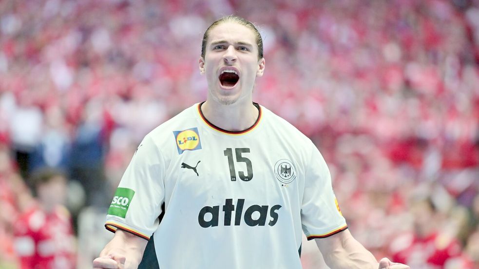 Im EM-Finale brauchen Deutschlands Handballer Juri Knorr in Bestform. Foto: Sina Schuldt