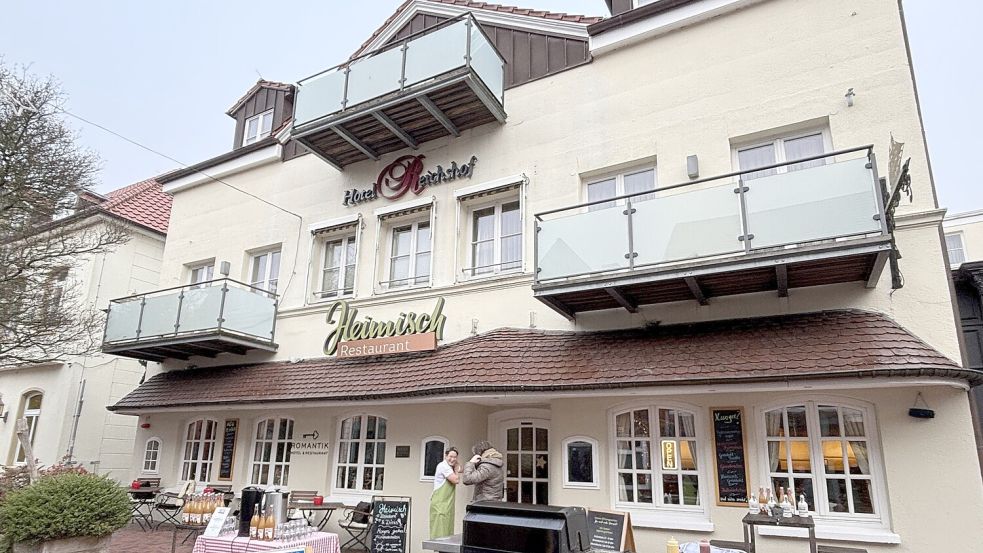 Das Hotel Reichshof in Norden soll einen neuen Namen bekommen. Foto: Rebecca Kresse
