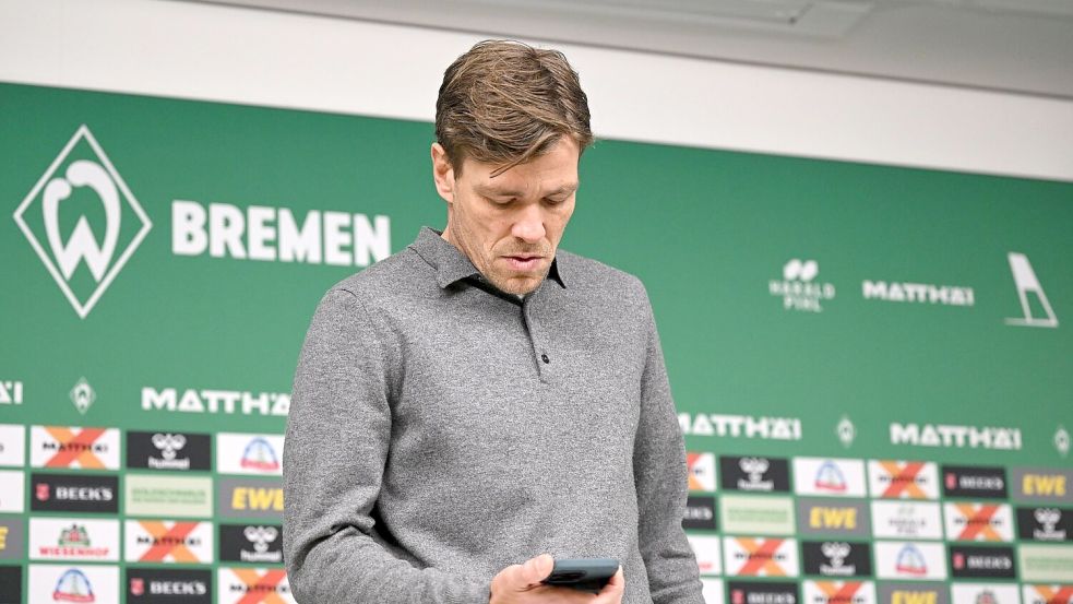 Auf Trainersuche: Werders Sport-Geschäftsführer Clemens Fritz. Foto: Carmen Jaspersen