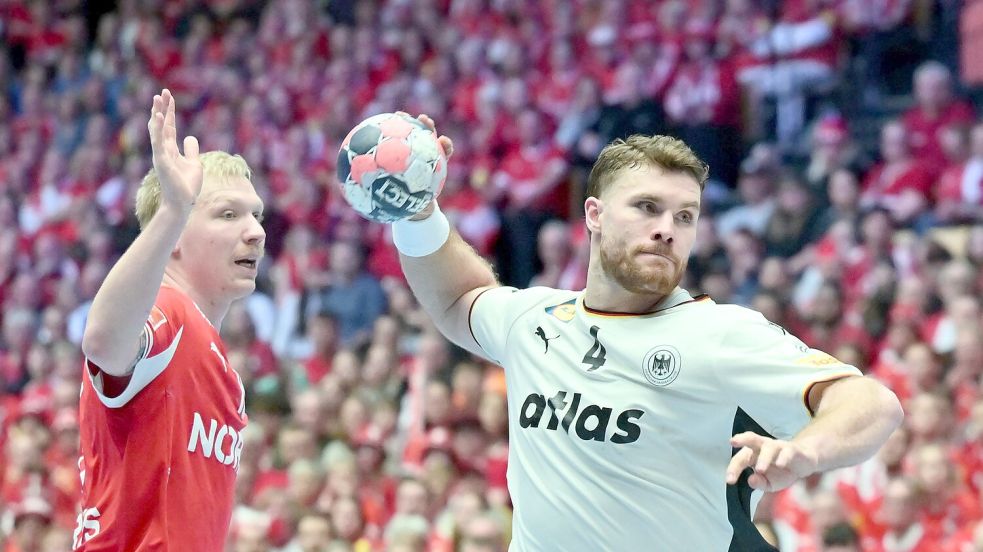Zog trotz des verlorenen Endspiels eine positive EM-Bilanz: Kapitän Johannes Golla. Foto: Sina Schuldt