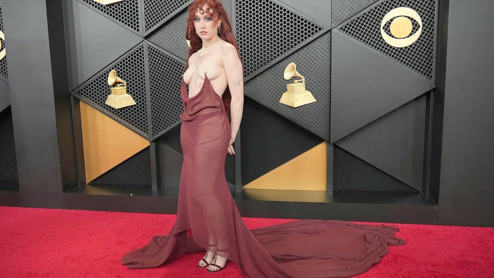 Chappell Roan auf dem roten Teppich. Foto: Jordan Strauss/Invision/AP/dpa