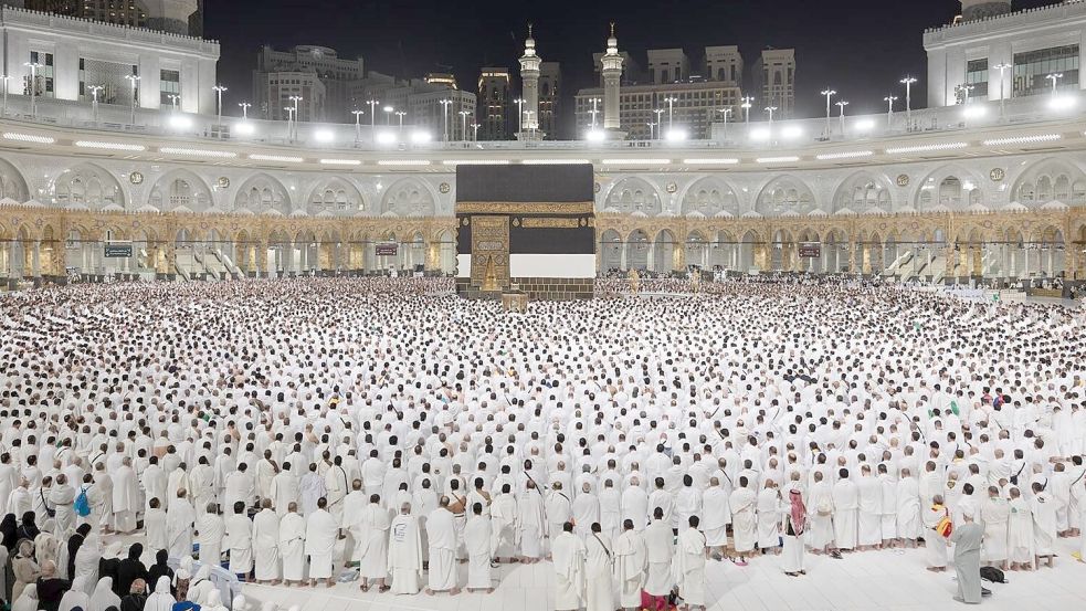 Der Hadsch ist eine wichtige religiöse Pflicht für Muslime. Foto: Saudi Press Agency