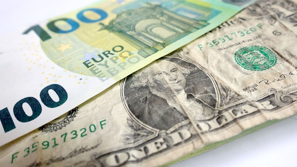 Der Euro - im Vergleich zum US-Dollar derzeit die härtere Währung. (Symbolbild) Foto: Karl-Josef Hildenbrand