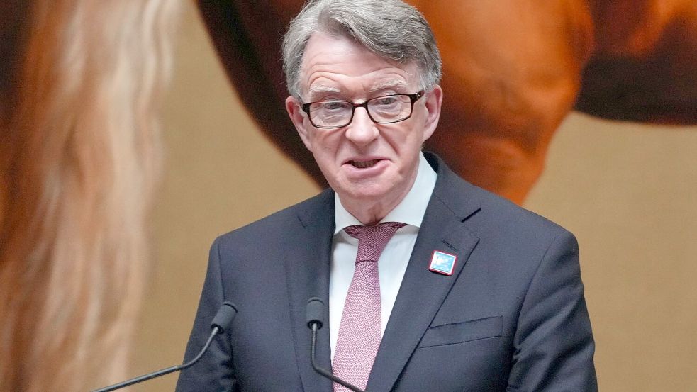 Der britische Ex-Minister Peter Mandelson steht ebenfalls im Fokus nach den jüngsten Epstein-Veröffentlichungen. (Archivbild) Foto: Kirsty Wigglesworth/AP/dpa