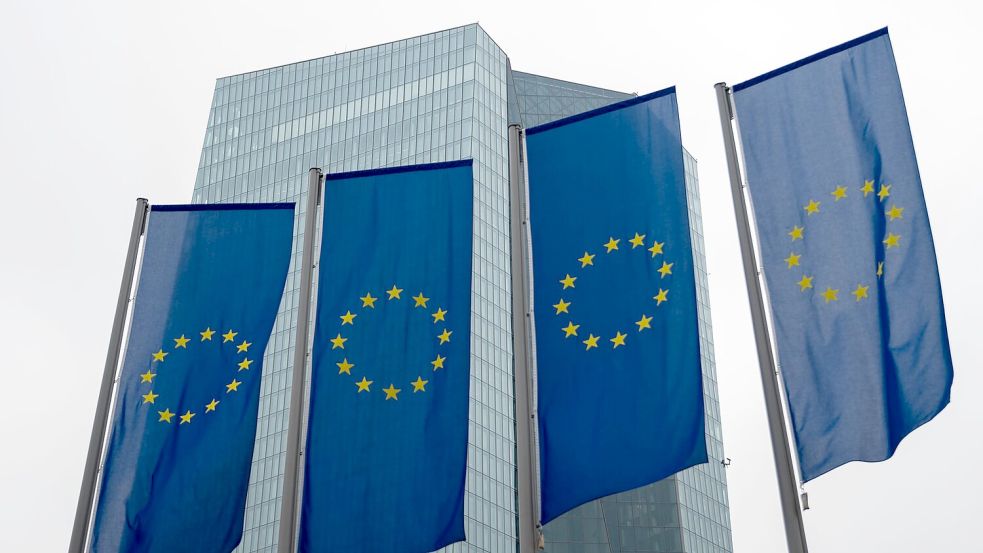 Die Euro-Währungshüter bei der Europäischen Zentralbank sehen derzeit keinen Anlass für Zinsänderungen. Foto: Florian Wiegand