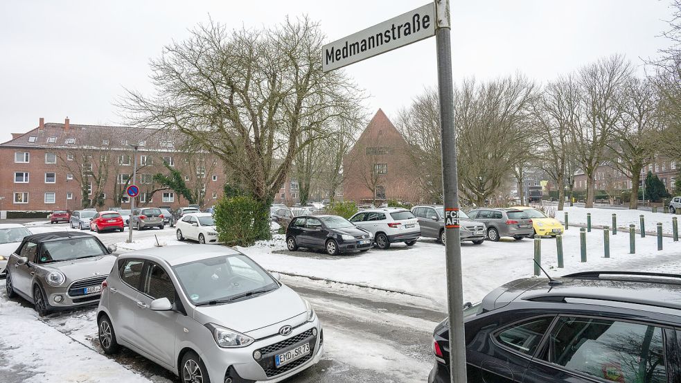 An der Medmannstraße sollte ein Parkhaus insbesondere für Behördenmitarbeiter entstehen. Das ist vorerst vom Tisch.