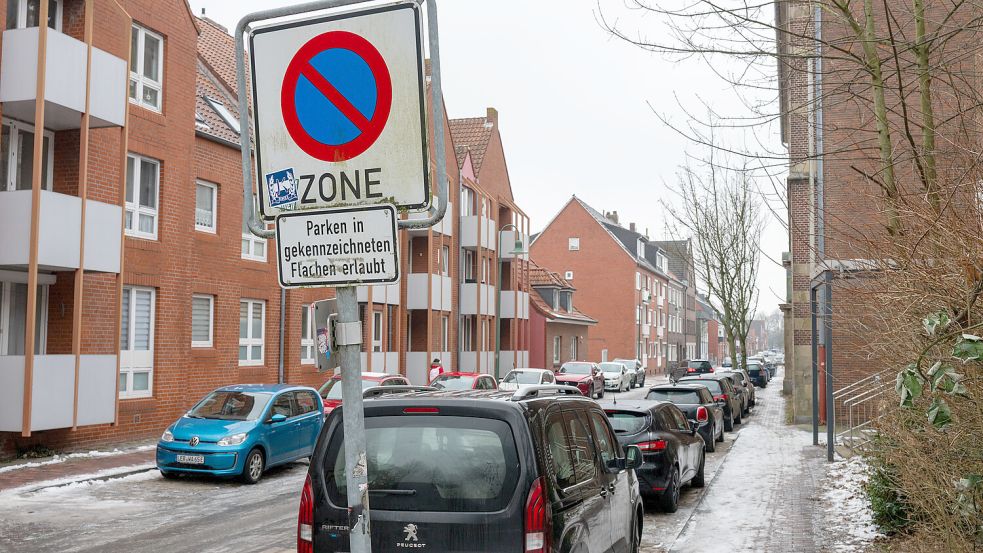 Die Osterstraße im Stadtteil Groß Faldern: Noch ist hier das Parken kostenlos. Weichen daher Autofahrer hierhin aus?