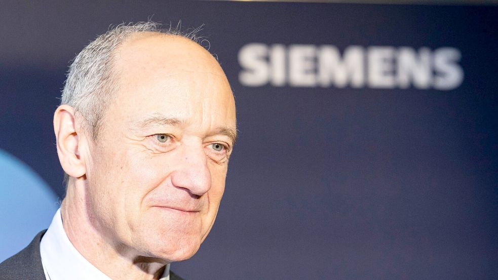 Siemens-Chef Roland Busch kann sich über einen Milliardenauftrag freuen. (Archivbild) Foto: Michael Matthey