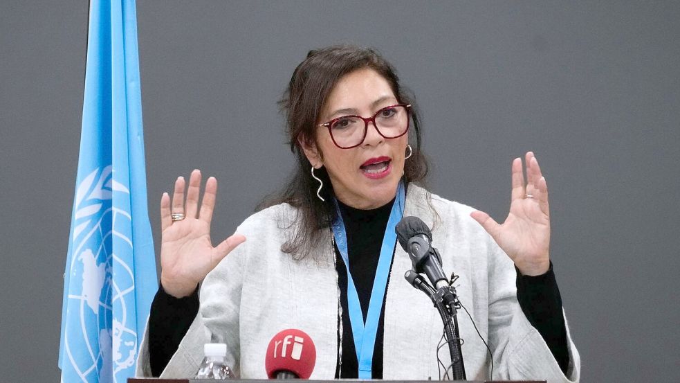Laut der UN-Sonderberichterstatterin für die Lage der Menschenrechte in Nordkorea, Elizabeth Salmón, ist der Zugang zu Lebensmitteln für viele Nordkoreaner nach wie vor ein Problem. Foto: Ahn Young-joon/AP/dpa