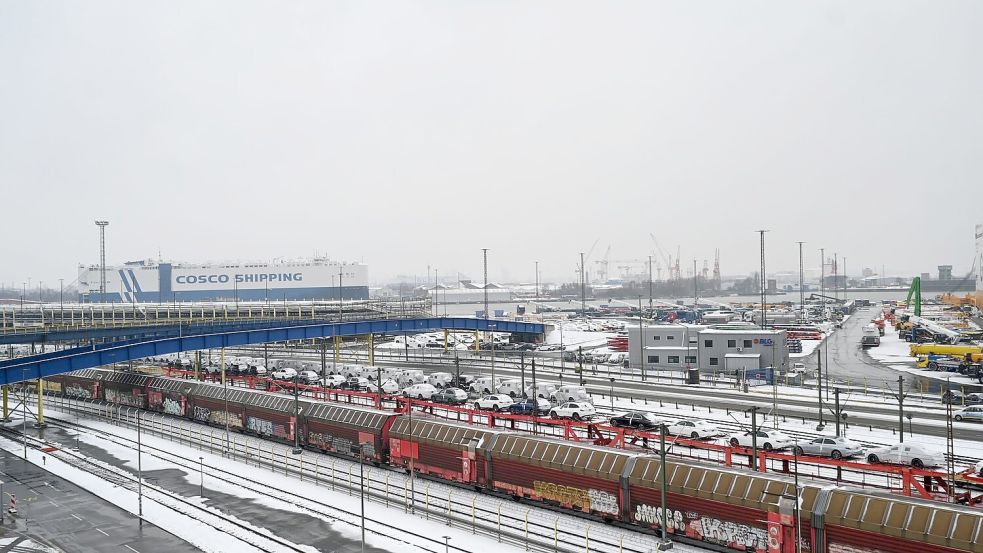 Die Exporte stehen auf den Weltmärkten unter Druck (Archivbild) Foto: Lars Penning
