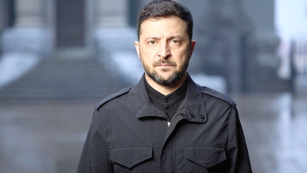 Die USA hätten vorgeschlagen, den Ukraine-Krieg bis Anfang des Sommers zu beenden, sagte der ukrainische Präsident Wolodymyr Selenskyj übereinstimmenden Medienberichten zufolge. (Archivbild) Foto: -/Press Service Of The President