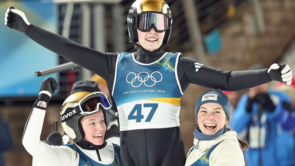 Die Norwegerin Anna Odine Stroem holte überraschend Gold. Foto: Daniel Karmann