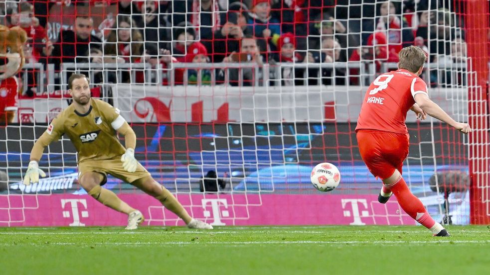 Matchwinner vom Elfmeterpunkt: Harry Kane. Foto: Sven Hoppe