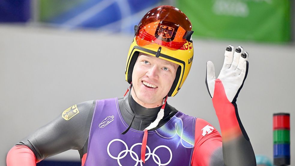 Max Langenhan fährt in den ersten drei Läufen dreimal Bahnrekord. Foto: Robert Michael