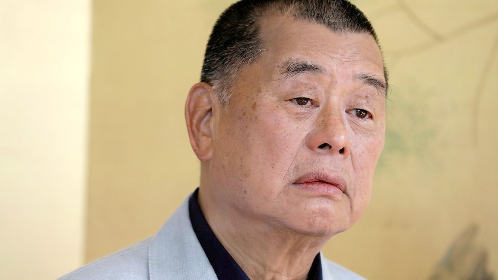 Das Hongkonger Gericht hatte Jimmy Lai bereits im Dezember für schuldig befunden. (Archivbild) Foto: Vincent Yu/AP/dpa
