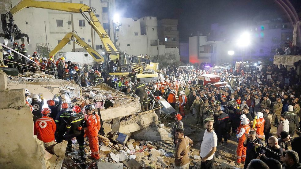 Viele Gebäude im Libanon sind einsturzgefährdet. Foto: Abdul Kader Al Bay
