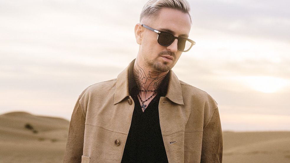 Robin Schulz eröffnet die Summertime@NORDERNEY 2026 am 29. Juli in der Summertime-Arena. Foto: König Event Marketing