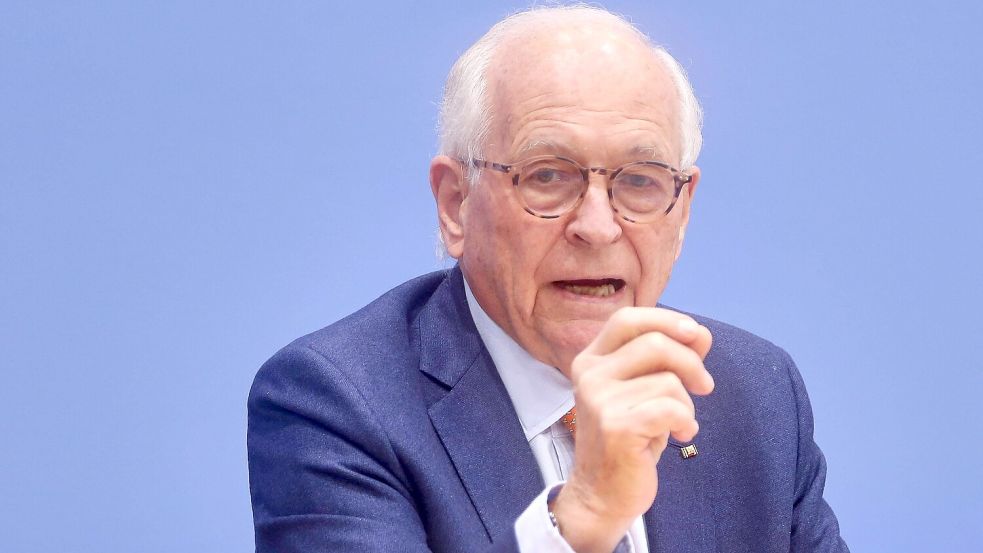 Wer eine Politik der Beschwichtigung betreibe, dürfe sich nicht wundern, wenn die internationale Ordnung demnächst in Trümmern liegt. Der Vorsitzende der Münchner Sicherheitskonferenz Wolfgang Ischinger stellte in Berlin den Sicherheitsreport vor. Foto: IMAGO/dts Nachrichtenagentur