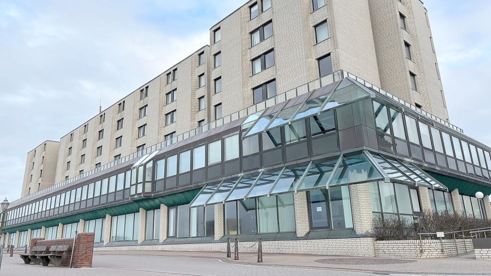 Dauerthema Nordseeklinik: Die künftige Nutzung der Immobilie ist seit Jahren Thema auf der Insel. Foto: Florian Ferber